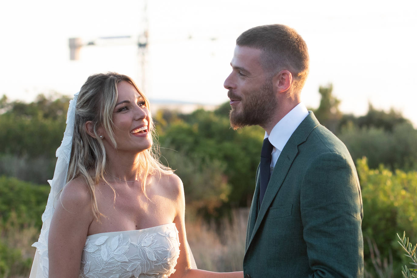 Edurne y De Gea: &#039;sí quiero&#039; con familia y amigos en Menorca