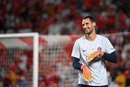 Sergio Rico, guardameta del PSG.