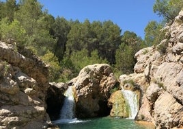 Río Fraile en Bicorp.