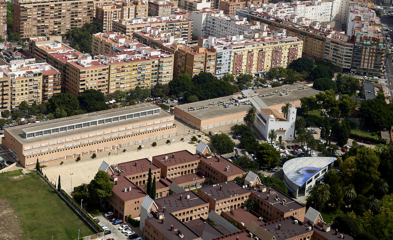 Valencia desde el helicóptero de la Guardia Civil