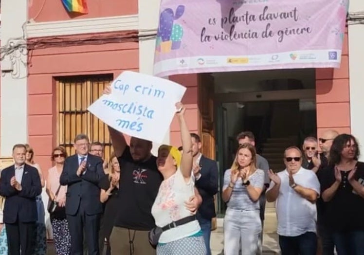 Un momento del acto celebrado en Antella con la asistencia del presidente de la Generalitat.