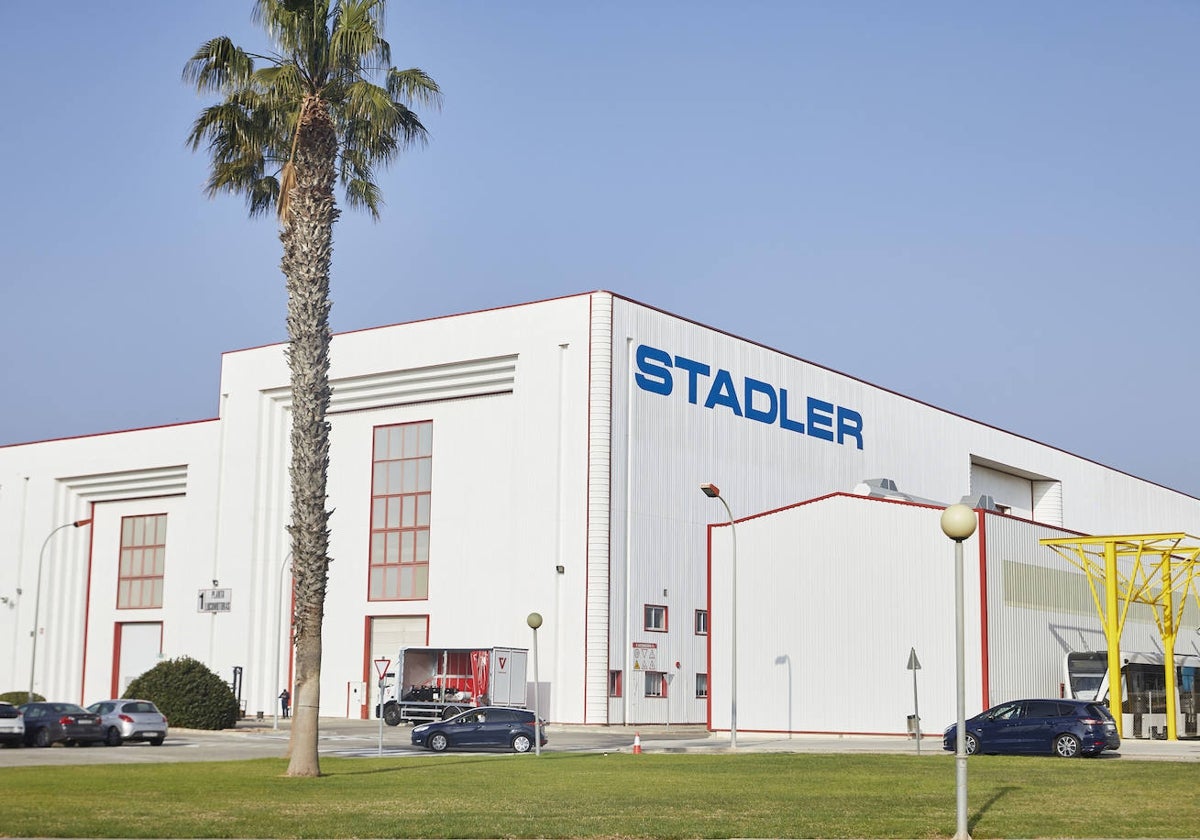 La fábrica de Stadler en Albuixech.