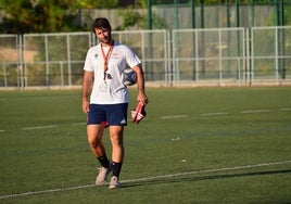 Guillermo Ahuir, en un entrenamiento.