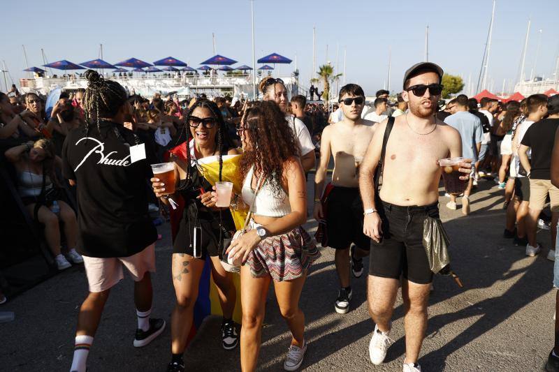 La Marina de Valencia vibra con el Latin Fest