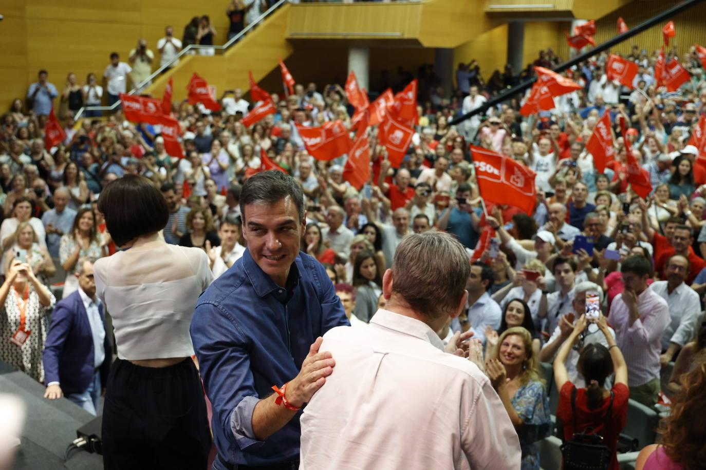 Así ha sido el mitin de Pedro Sánchez en Valencia con motivo de la campaña electoral