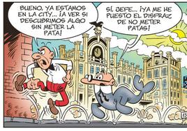 Así apareció Valencia en las viñetas de Ibáñez