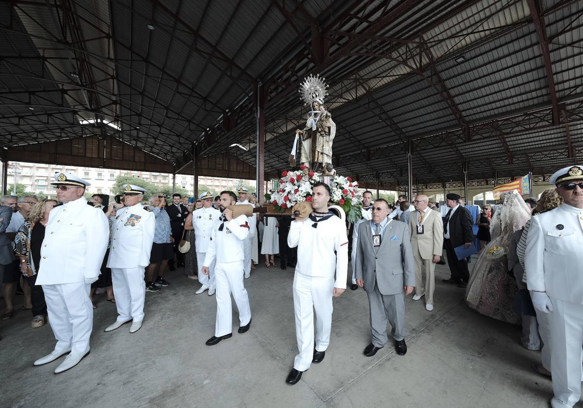 Valencia le rinde homenaje a la Virgen del Carmen