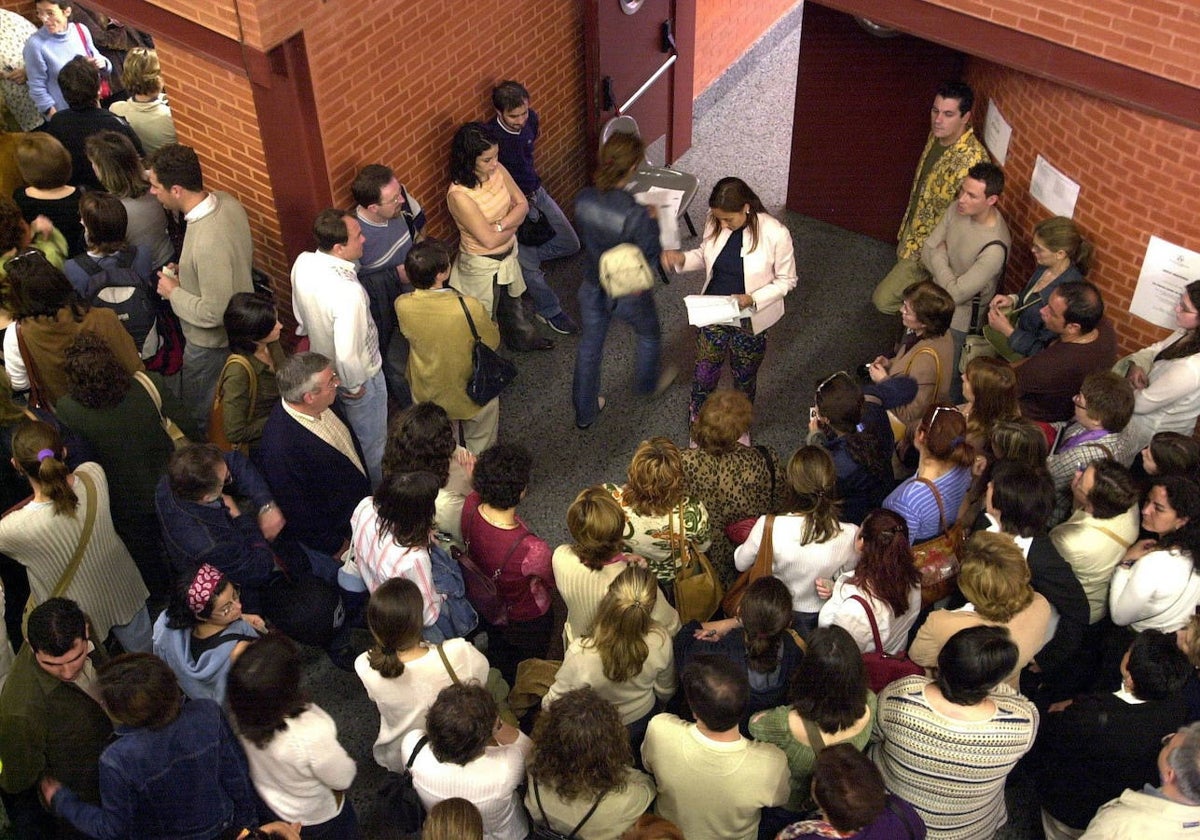 Una oposición de Enfermería, en una imagen de archivo.