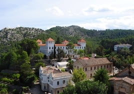 El complejo de Fontilles, en la Vall de Laguar.