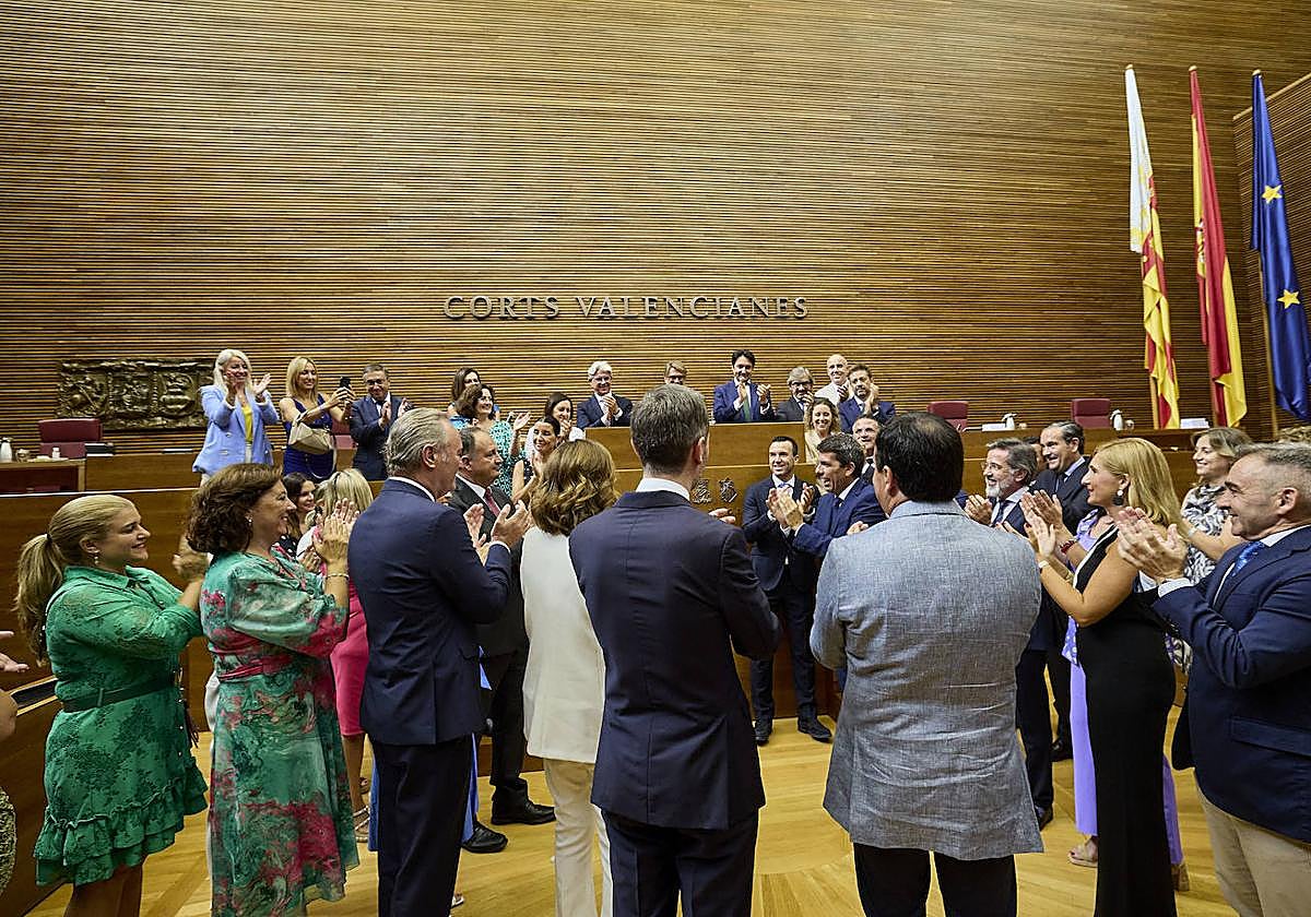 Señal en directo del nombramiento del nuevo Gobierno valenciano