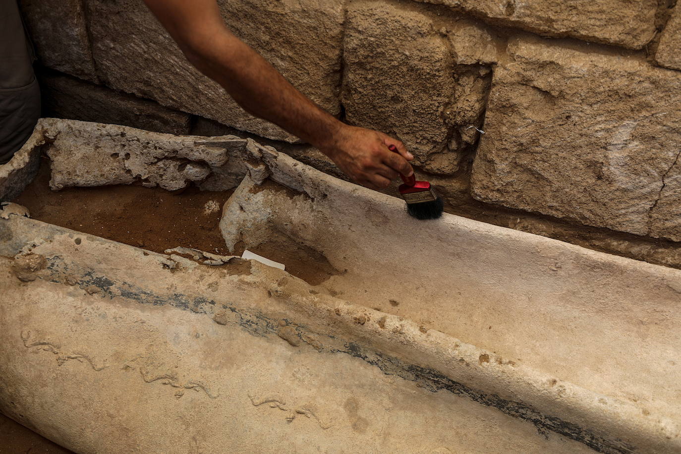 Nuevos hallazgos en la necrópolis romana de Gaza