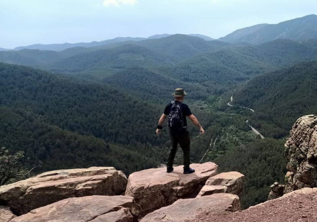 Maravillosas vistas desde lo Órganos de Benitandús.