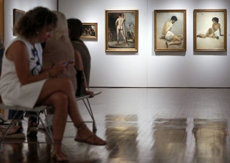 Imagen secundaria 1 - La sala Sorolla está instalada en la tercera planta del edificio Pérez Castiel del Bellas Artes. 