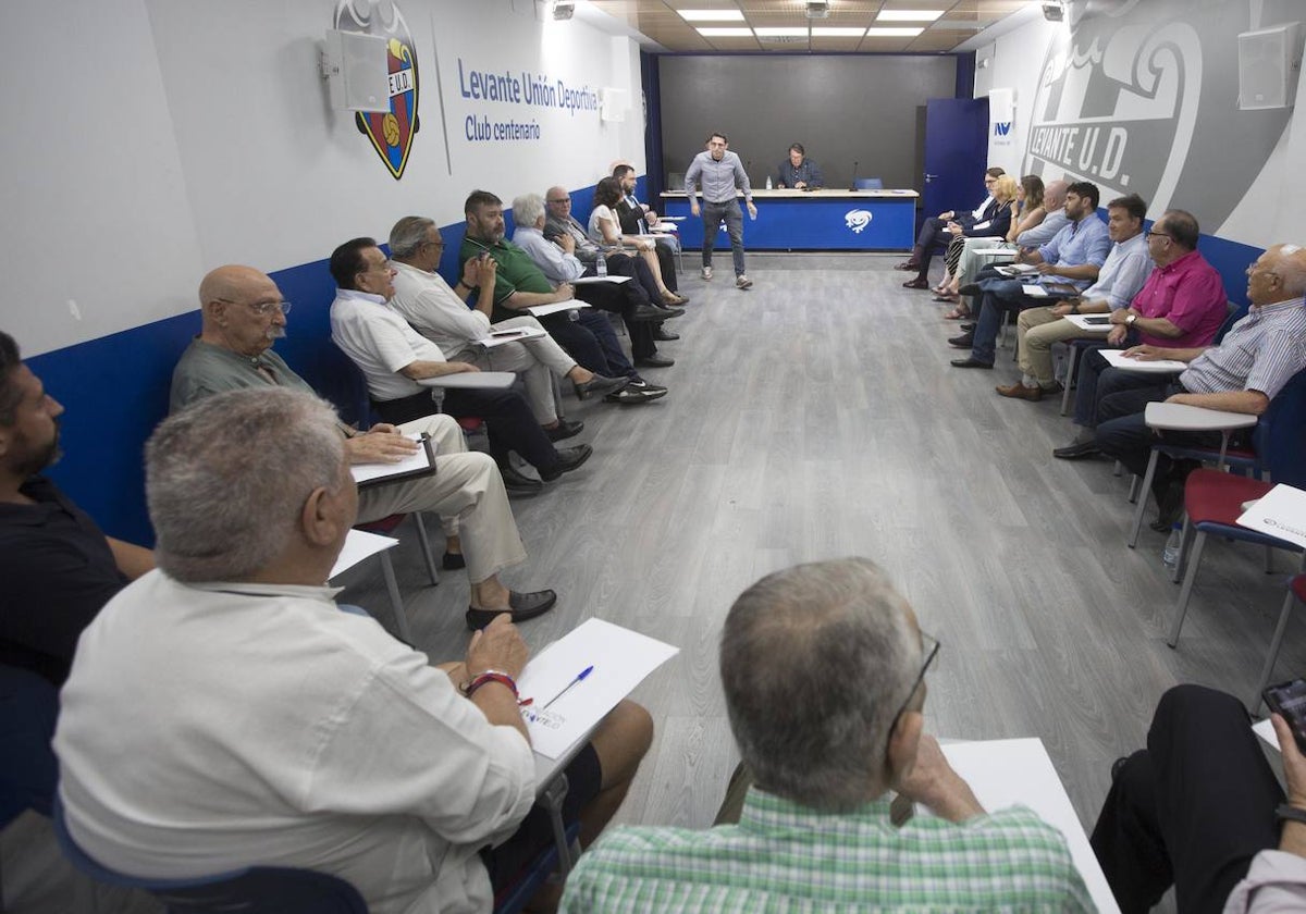 El Patronato de la Fundación, durante la reunión del pasado 28 de junio.