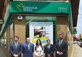 Eurocaja Rural abre su primera oficina en Elche y totaliza 50 en la Comunidad Valenciana