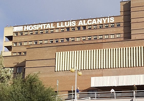 El hospital Lluís Alcanyís de Xàtiva.