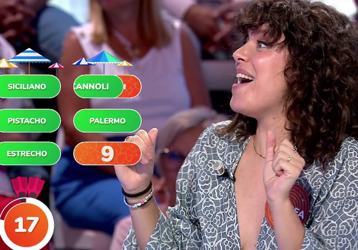 Andrea Ros en el programa del 24 de julio