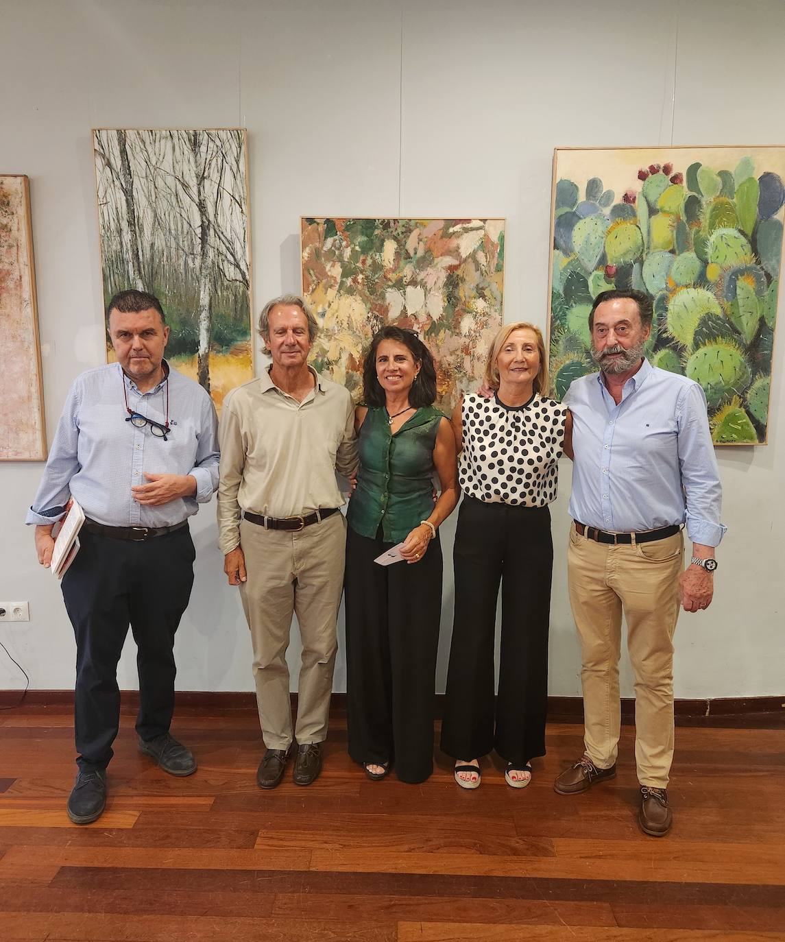 Guillermo Lluquet, Pedro Oriol, Belén Guijarro, Margarita Duato y Benjamín Durban.