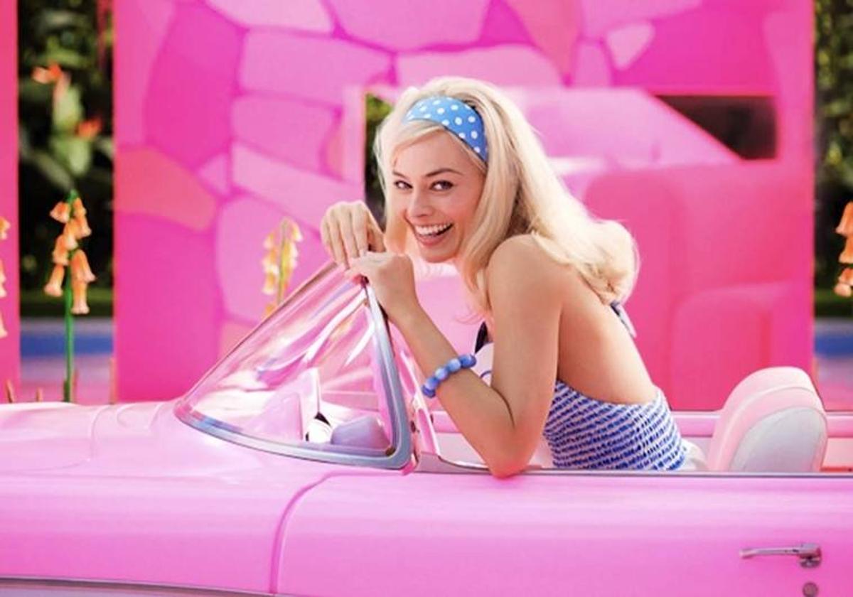 Margot Robbie en su papel en la película 'Barbie'