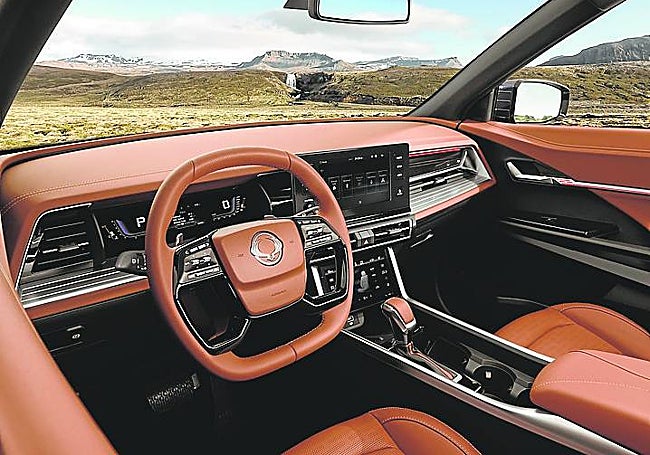 Interior muy sofisticado.