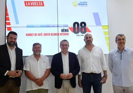Un momento de la presentación de la etapa de La Vuelta 2023.