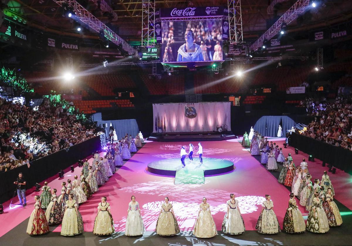 Gala de elección de las candidatas a falleras mayores de 2023. .