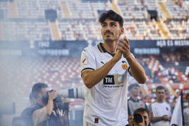 Así ha sido la presentación del Valencia 2023-24 en Mestalla