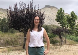 Sara Moll. alcaldesa de la Vall d'Ebo.