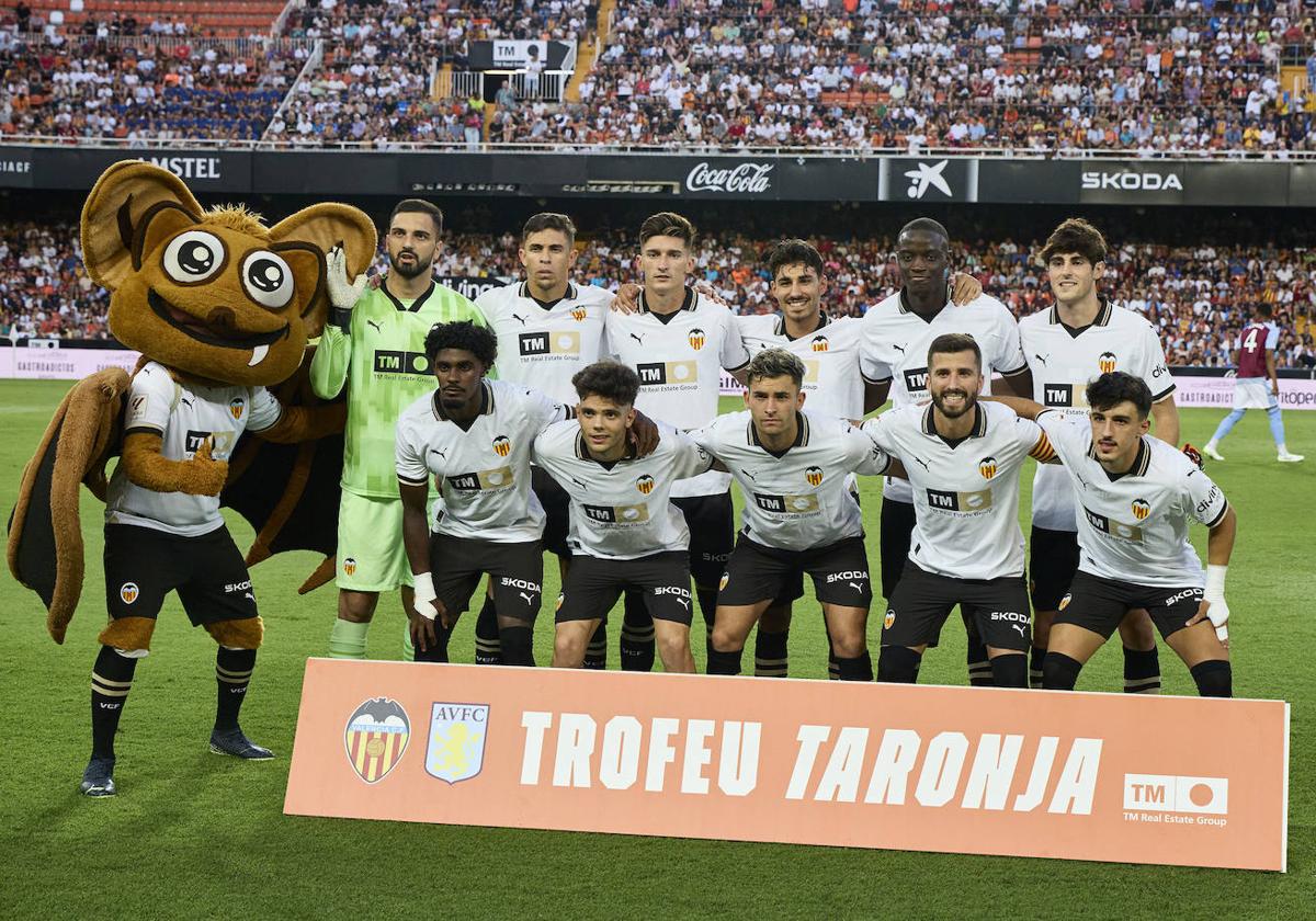 Valencia CF: Jugadores inscritos, Los jugadores inscritos por el Valencia  CF para el debut liguero
