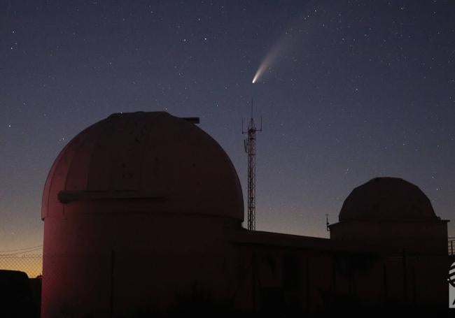 Cometa Neowise desde el CAAT