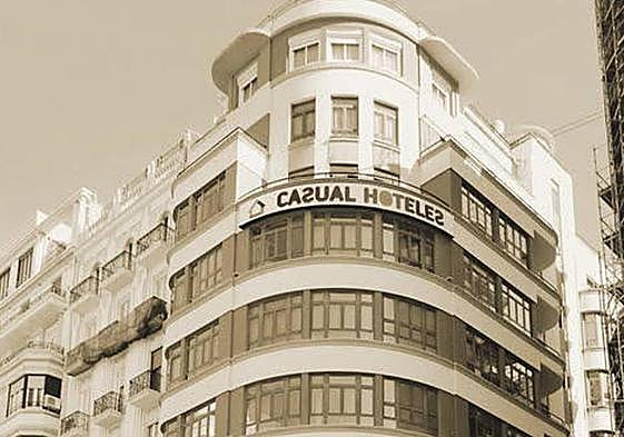 Edificio de Goerlich donde estuvo el hostel de la familia del cineasta García Berlanga.