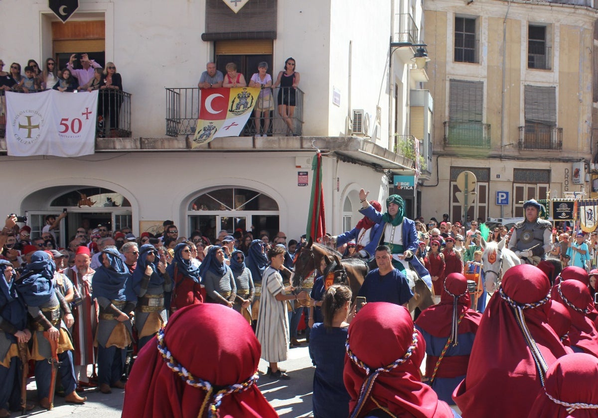 Momento de la ambaixada mora este lunes.