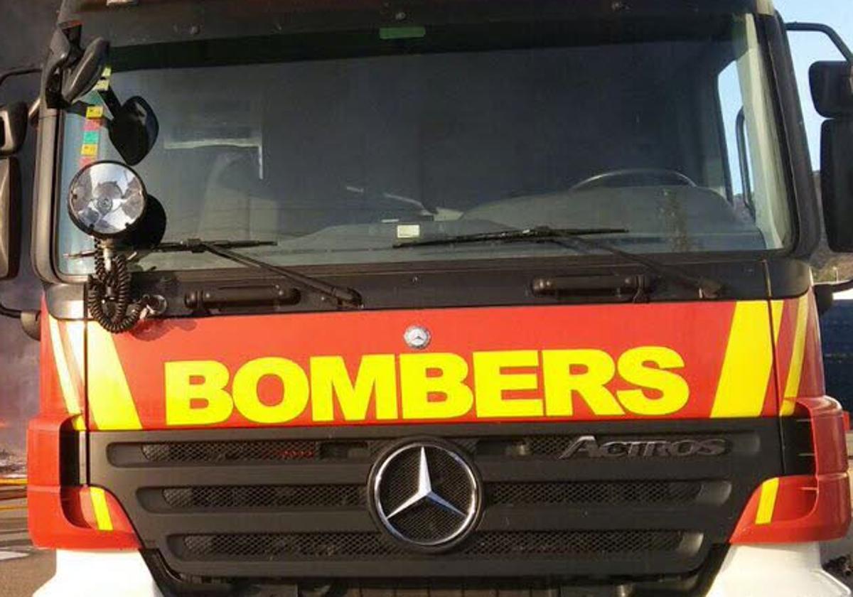 Bomberos.