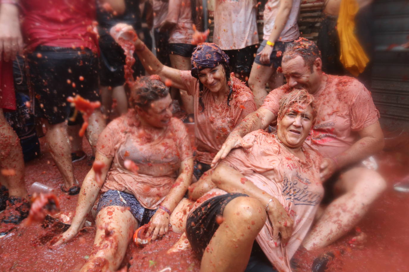 La Tomatina de Buñol 2023 en imágenes