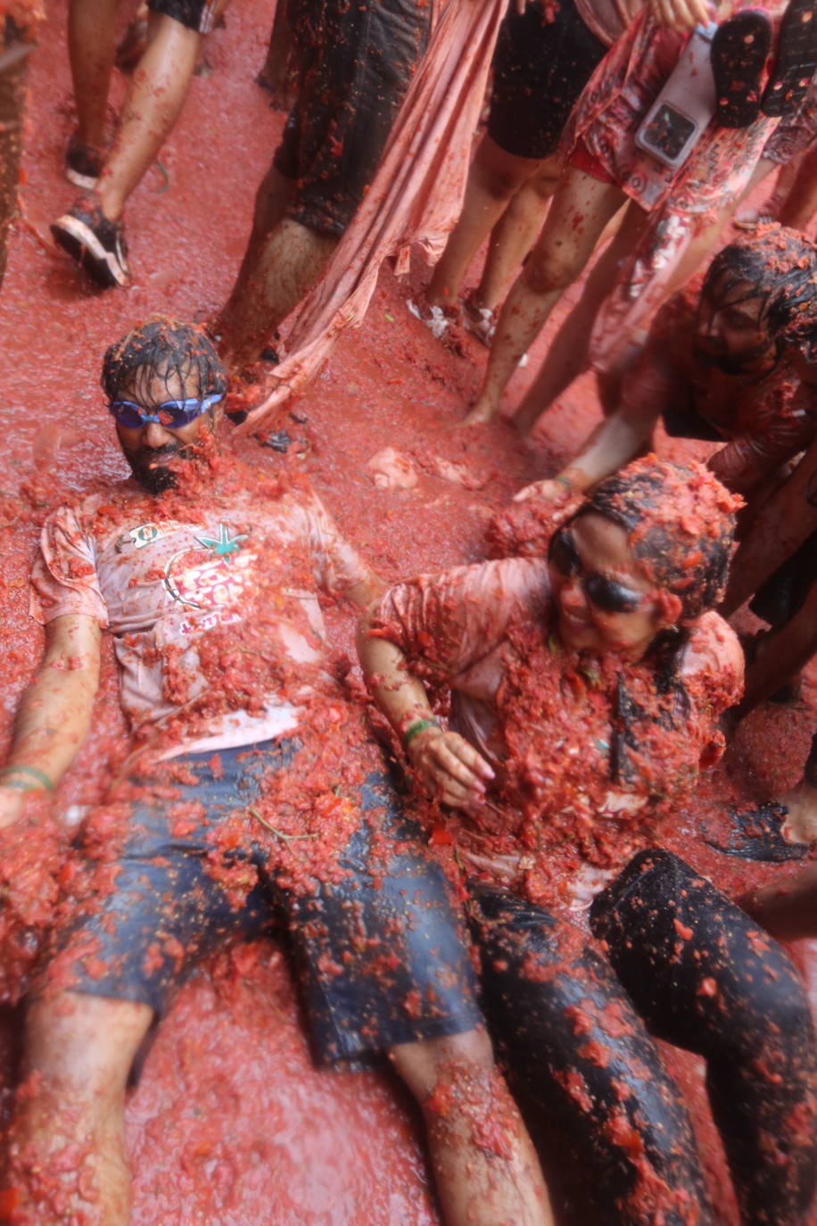 La Tomatina de Buñol 2023 en imágenes