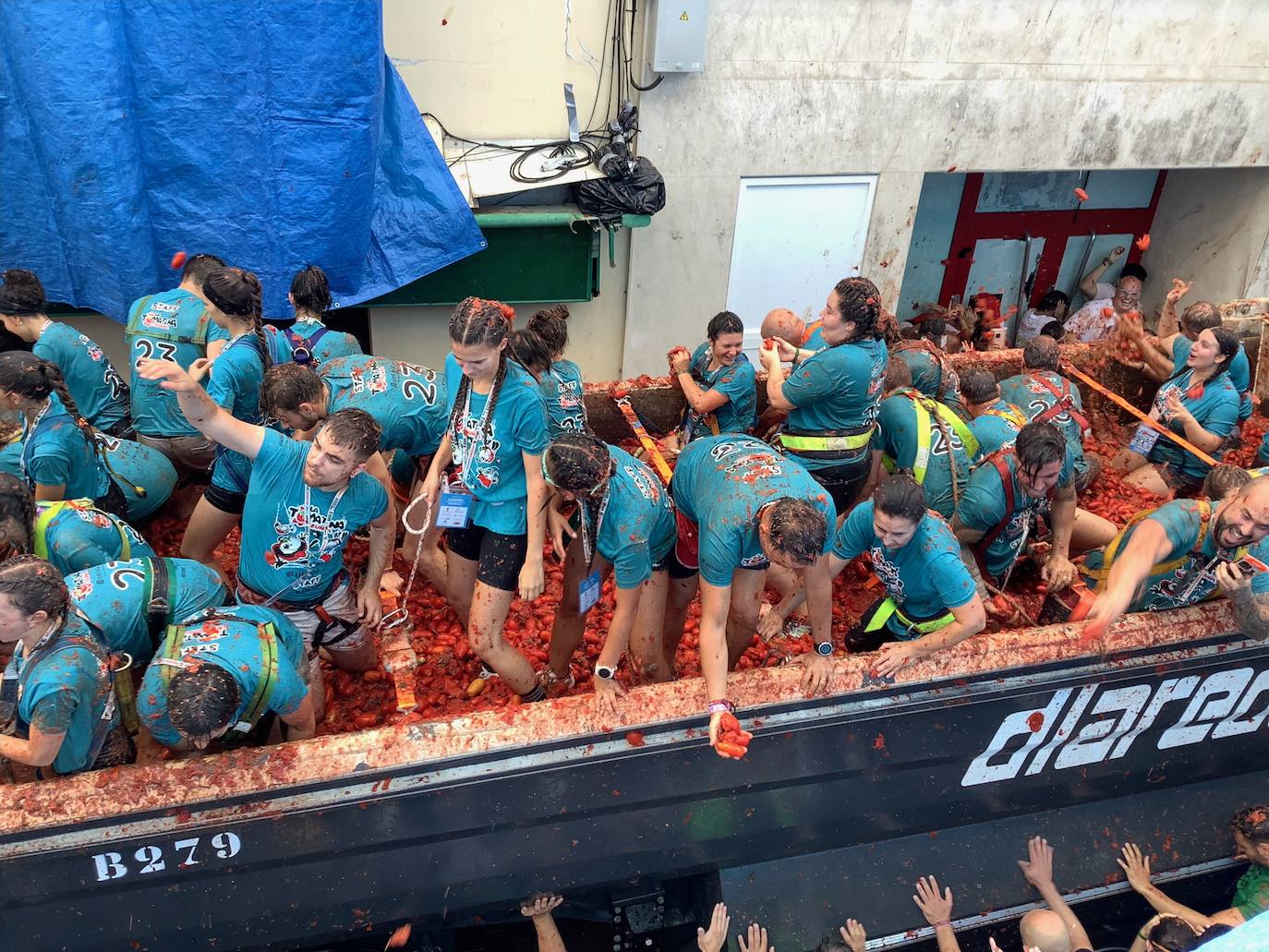 La Tomatina de Buñol 2023 en imágenes