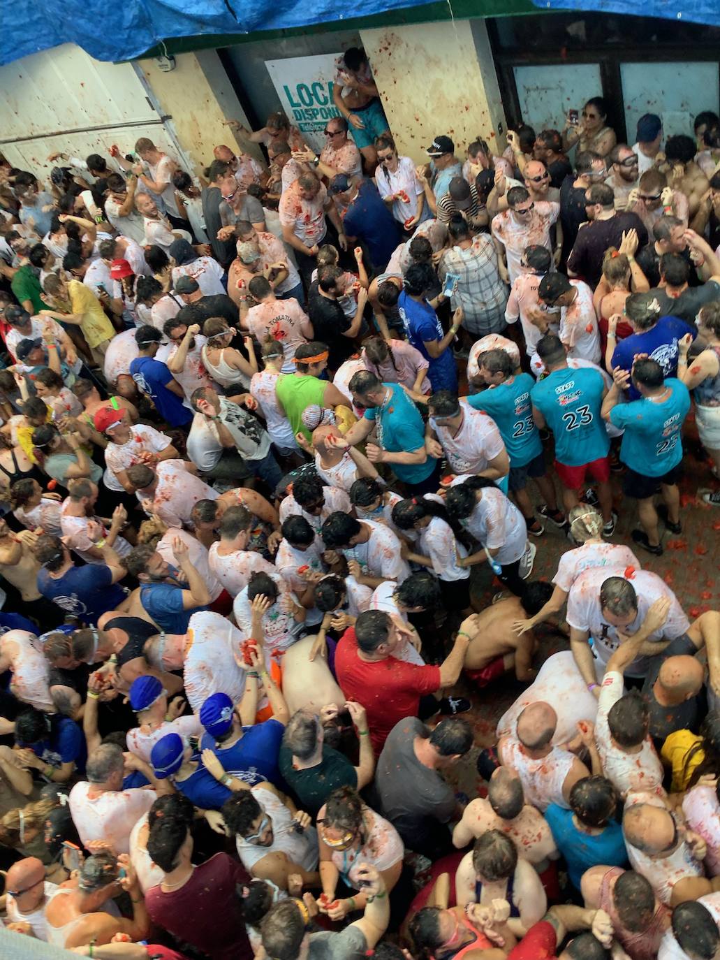 La Tomatina de Buñol 2023 en imágenes