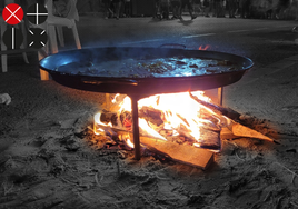 Cómo hacer una buena paella a leña