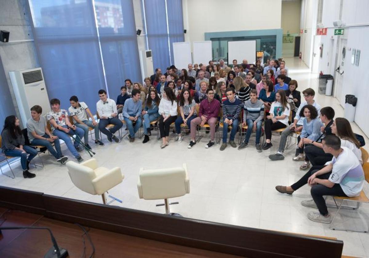 Ganadores de becas, en una imagen de archivo.