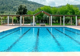 Piscina municipal de Bocairent.