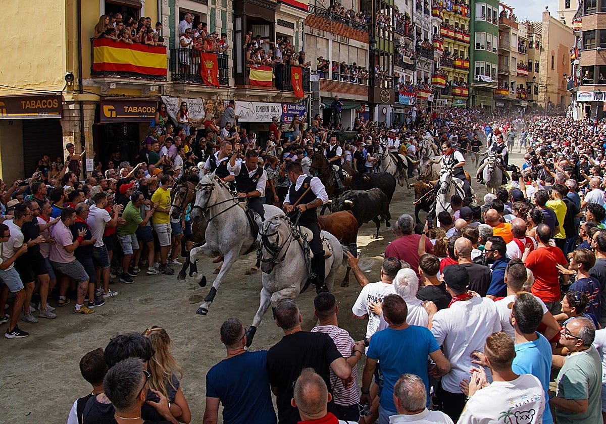 Momento de la Entrada de este jueves.