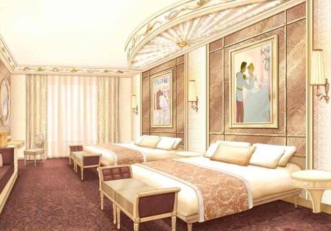 Receración de cómo será una habitación.