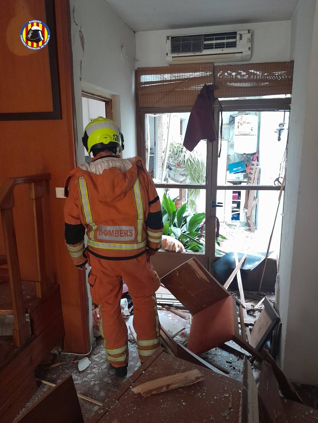 Así ha sido la explosión de gas en Xátiva