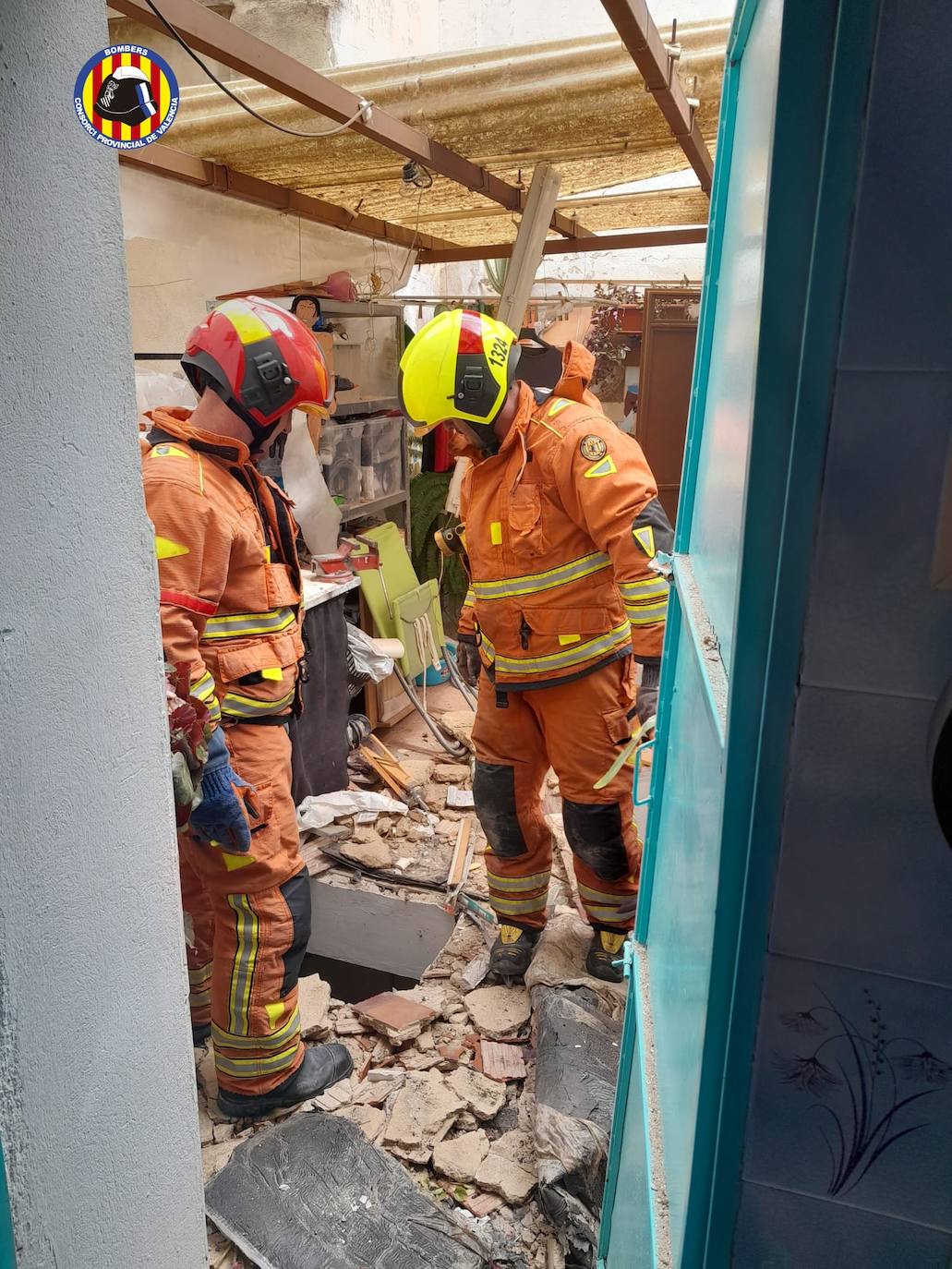 Así ha sido la explosión de gas en Xátiva