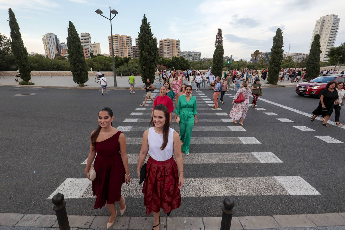 Presentación de las candidatas a Fallera Mayor de Valencia 2024