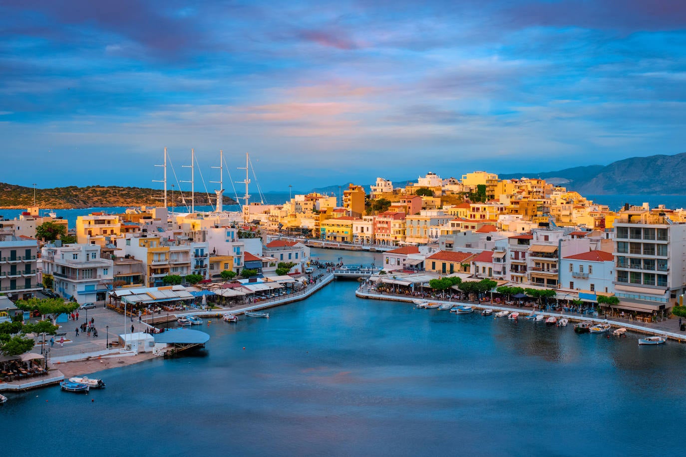 Agios Nicolaos (Creta - Grecia). Una de las islas más grande de Creta y una de las menos visitadas.