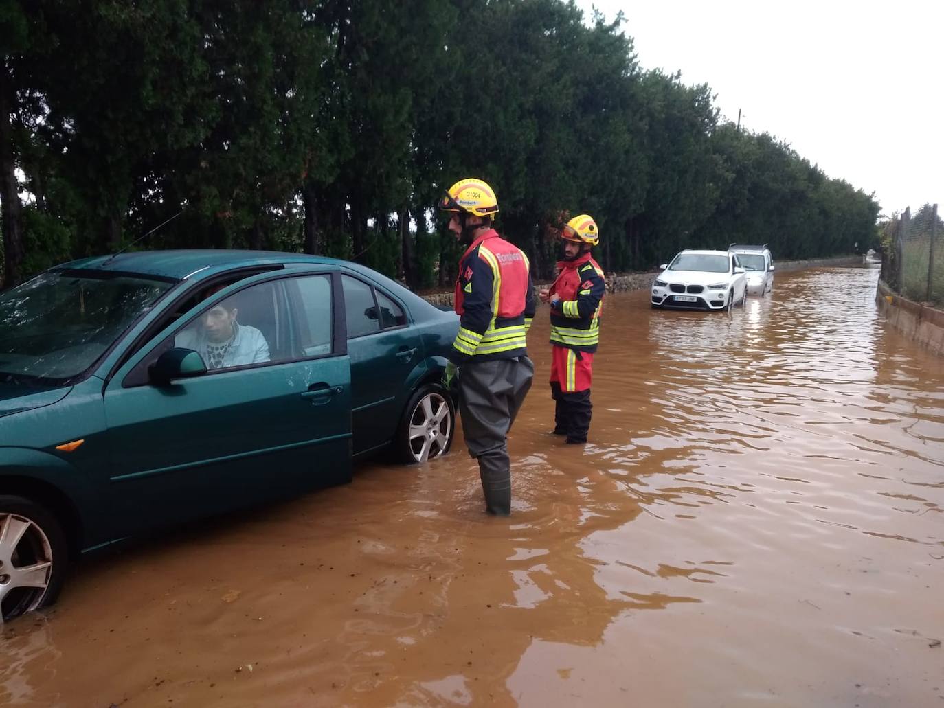 Las fuertes lluvias vuelven a la Comunitat