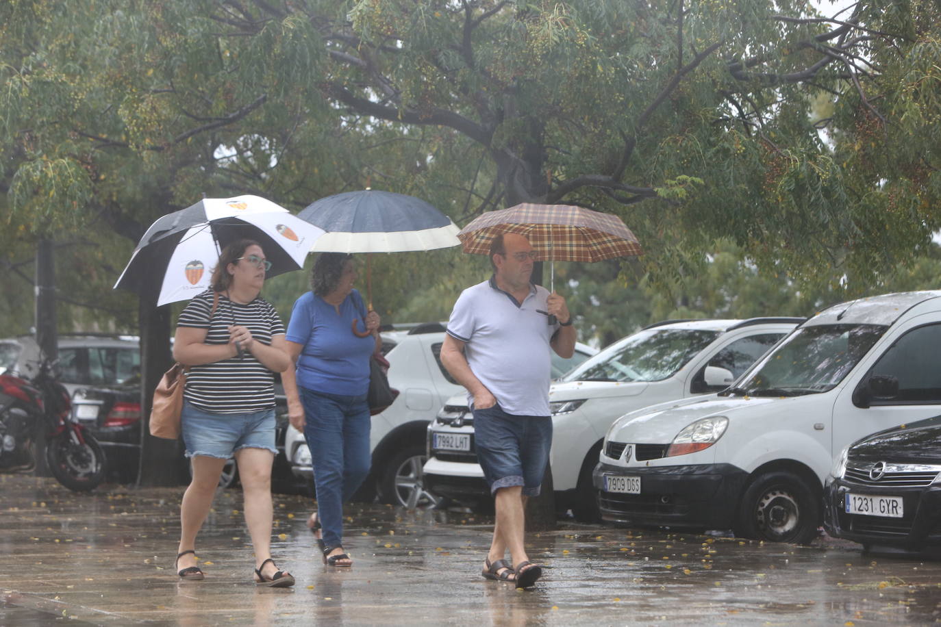 Las fuertes lluvias vuelven a la Comunitat