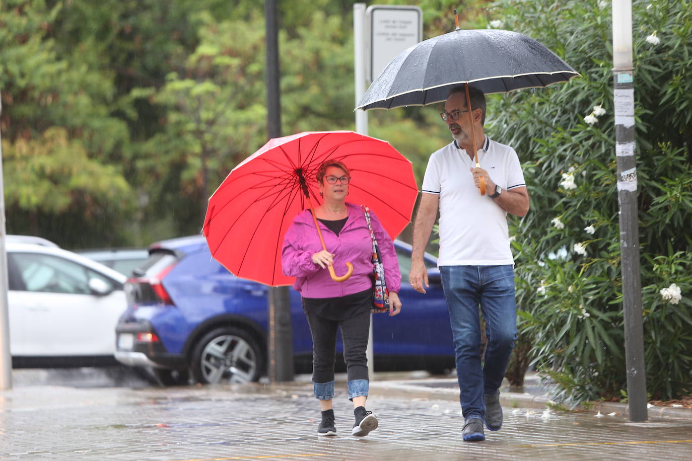 Las fuertes lluvias vuelven a la Comunitat