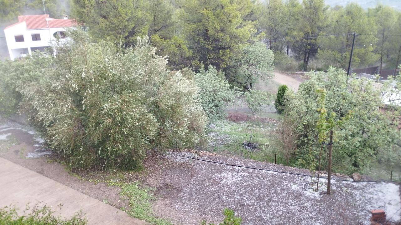 La tormenta descarga con fuerza en la Comunitat Valenciana